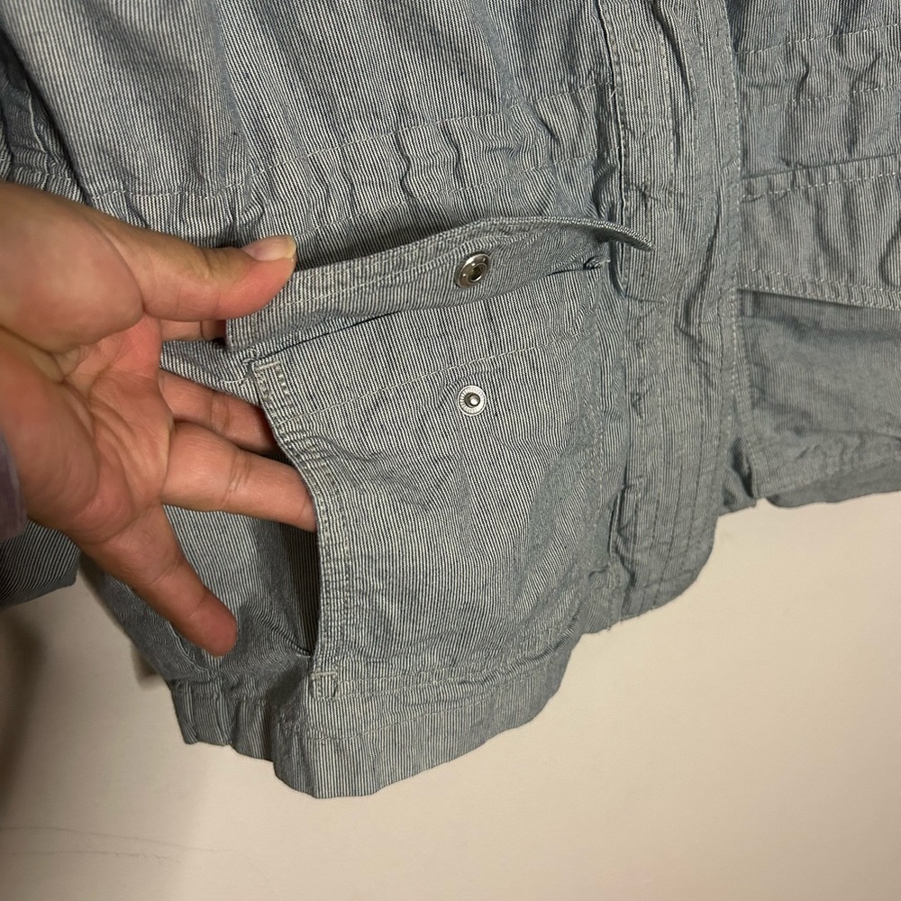 Label of Graded Goods by H&M Women’s Utility Jacket Casual Fit Size 4 Cotton - Picture 8 of 10